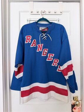Vintage Pro Player NEW YORK RANGERS Eastern Conference Hockey Jersey